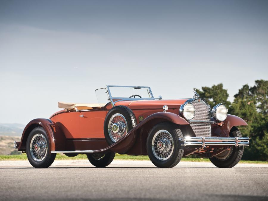  Packard Speedster Eight Boattail Roadster Runabout 1930 года  (фото 23 из 32)